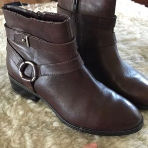 Ralph Lauren Brown Booties